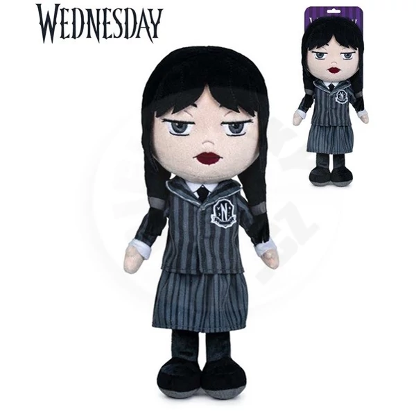 Play by Play Wednesday Plüss Figura