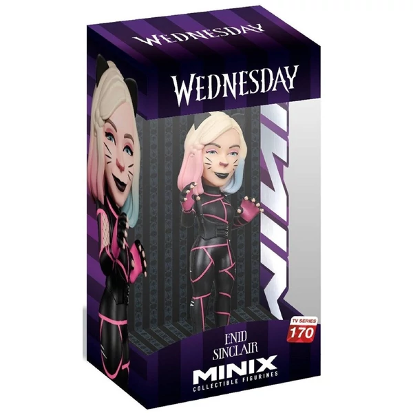 MINIX Wednesday - Enid Macskaruhás Figura
