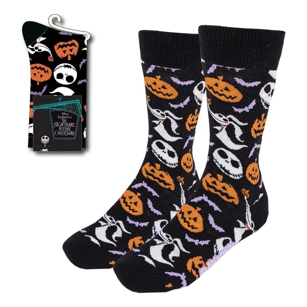 Nightmare Before Christmas Jack és Tök Zoknik (38-45)