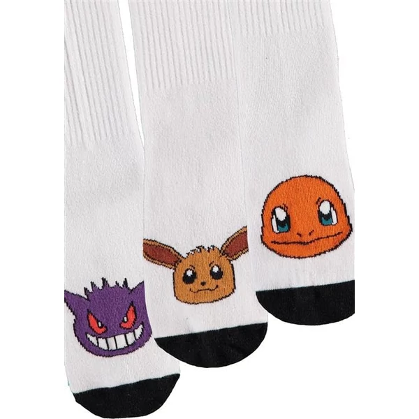 Pokémon Sport Zoknik (3 db, 35-38)