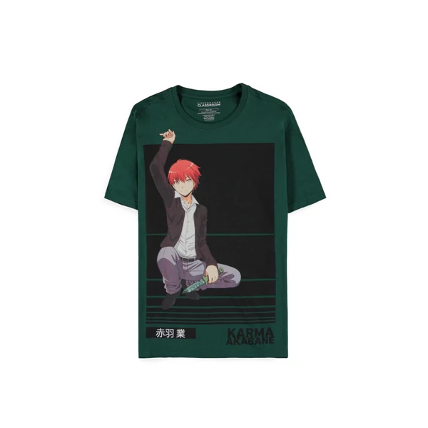Assassination Classroom Férfi Rövid Ujjú Póló - XX-Large