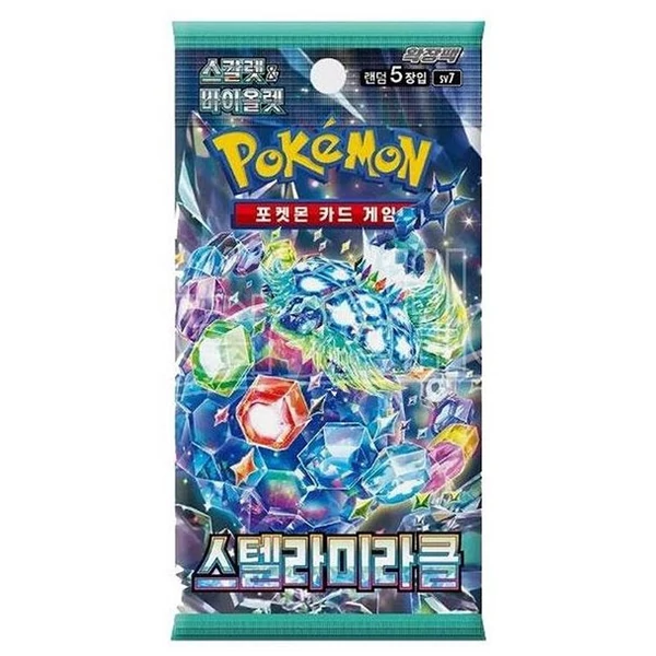 Pokémon TCG Scarlet & Violet Stellar Crown Kártyacsomag (Koreai)