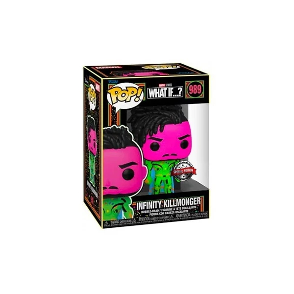 Funko Pop Marvel Infinity Killmonger Figura #989