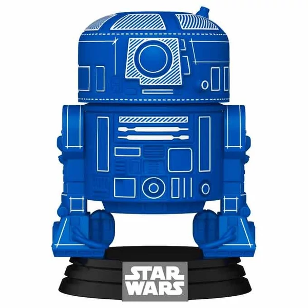 Star Wars POP! R2-D2 Figura (Kék Gyöngy) 9cm