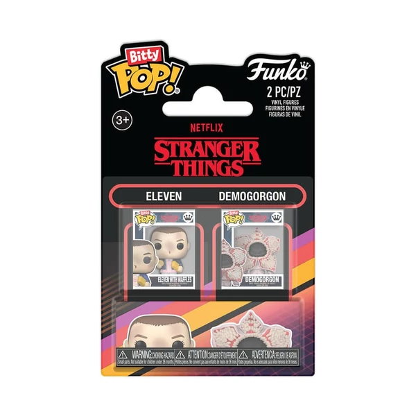 Bitty POP! Stranger Things Eleven & Demogorgon Figura