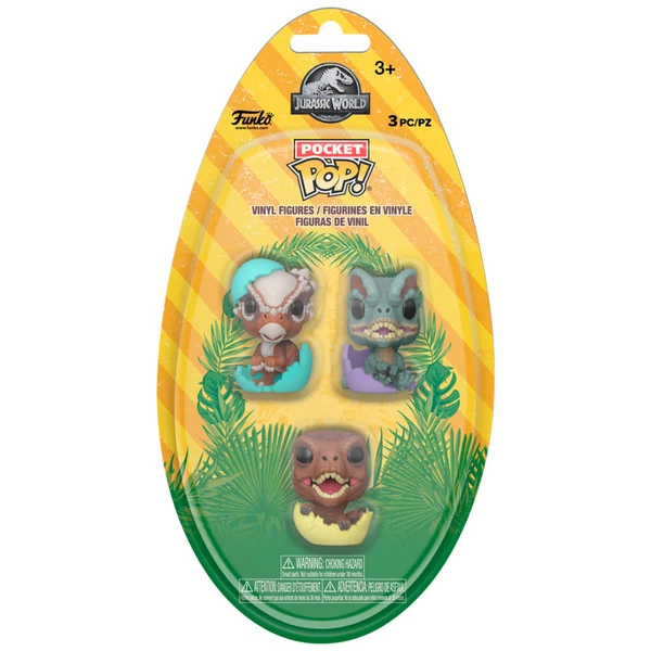 Jurassic World Pocket POP! Tojás Figura 2cm